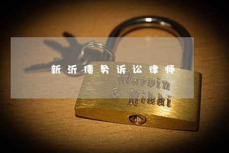 新沂债务诉讼律师 新沂债务诉讼律师