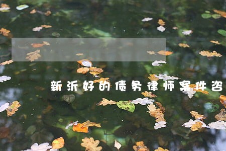 新沂好的债务律师案件咨询 新沂好的债务律师案件咨询