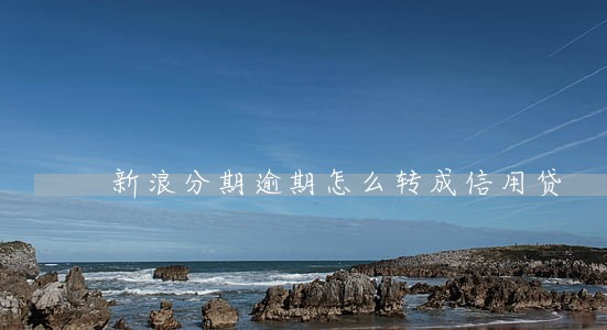 新浪分期逾期怎么转成信用贷 新浪分期逾期怎么转成信用贷