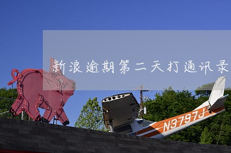 新浪逾期第二天打通讯录违法吗 新浪逾期第二天打通讯录违法吗