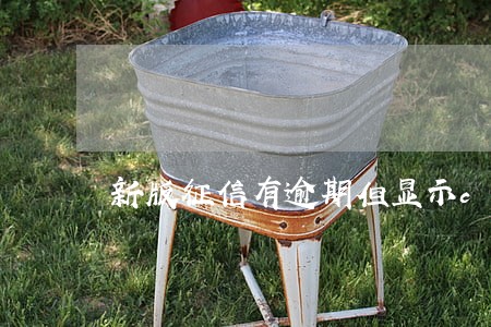 新版征信有逾期但显示c 新版征信有逾期但显示c
