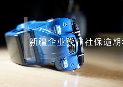 新疆企业代扣社保逾期利率 新疆企业代扣社保逾期利率