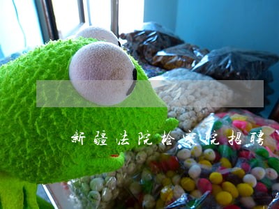 新疆法院检察院招聘 新疆法院检察院招聘