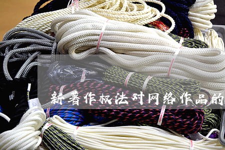 新著作权法对网络作品的法律保护 新著作权法对网络作品的法律保护