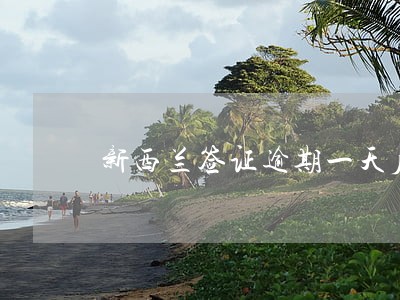 新西兰签证逾期一天后果是什么