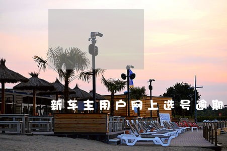 新车主用户网上选号逾期
