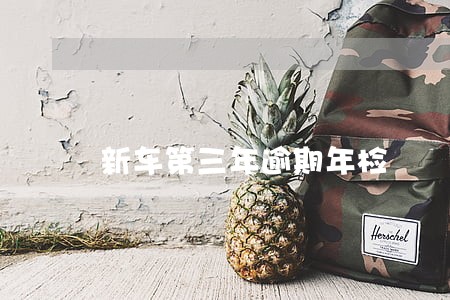 新车第三年逾期年检 新车第三年逾期年检