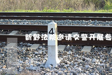 新野法院邀请交警开展专题讲座 新野法院邀请交警开展专题讲座