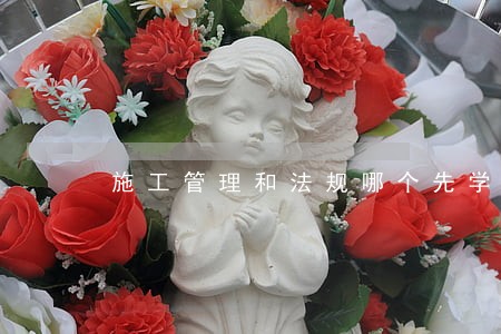施工管理和法规哪个先学 施工管理和法规哪个先学