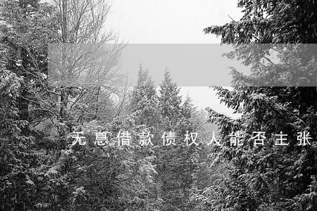 无息借款债权人能否主张逾期利息 无息借款债权人能否主张逾期利息