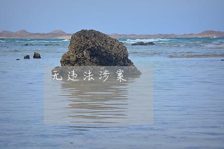 无违法涉案 无违法涉案