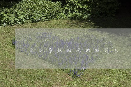 无追索权贴现逾期罚息 无追索权贴现逾期罚息
