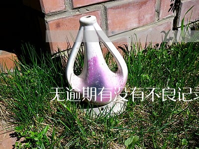 无逾期有没有不良记录 无逾期有没有不良记录