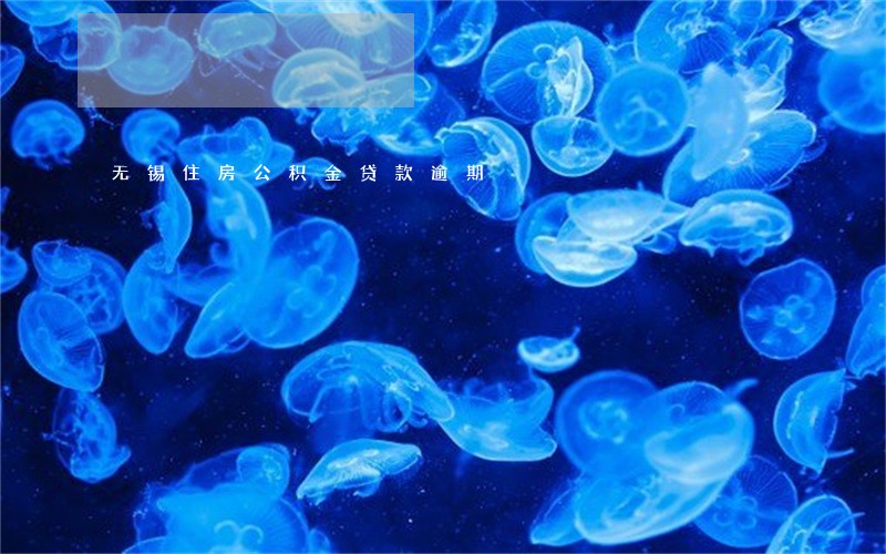 无锡住房公积金贷款逾期