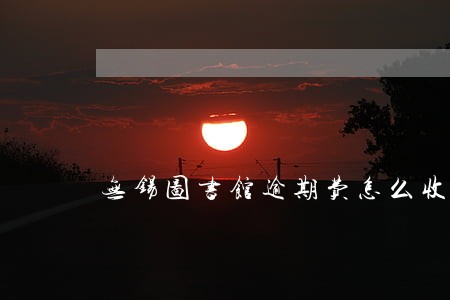 无锡图书馆逾期费怎么收