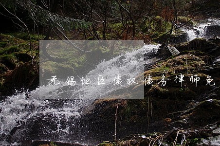 无锡地区债权债务律师免费咨询
