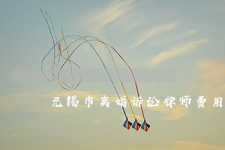 无锡市离婚诉讼律师费用 无锡市离婚诉讼律师费用