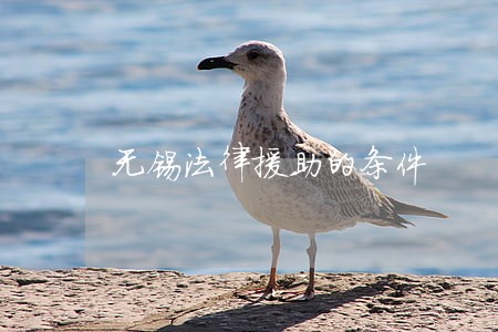 无锡法律援助的条件