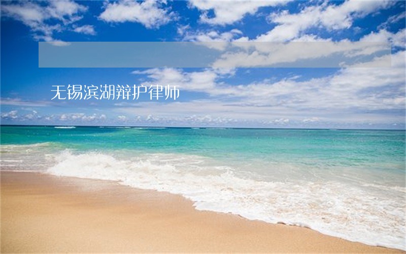 无锡滨湖辩护律师