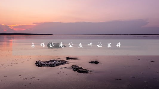 无锡环境公益诉讼案件 无锡环境公益诉讼案件