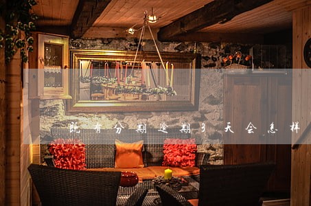 既有分期逾期3天会怎样 既有分期逾期3天会怎样