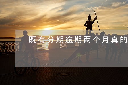 既有分期逾期两个月真的会立案 既有分期逾期两个月真的会立案
