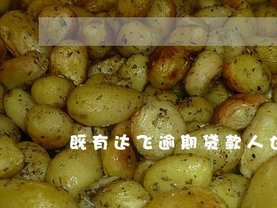 既有达飞逾期贷款人也没有合同 既有达飞逾期贷款人也没有合同