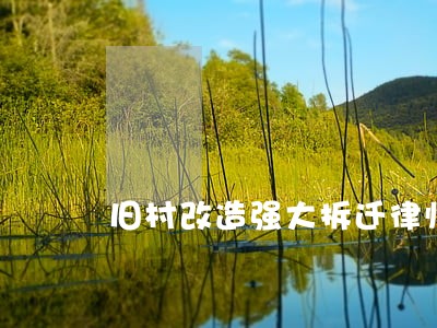 旧村改造强大拆迁律师团旧村改造 旧村改造强大拆迁律师团旧村改造