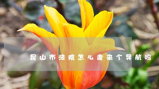 昆山市法院怎么走来个导航吗 昆山市法院怎么走来个导航吗