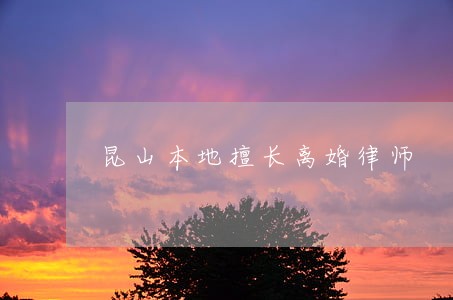 昆山本地擅长离婚律师 昆山本地擅长离婚律师