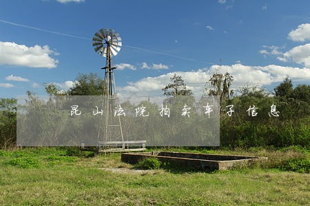 昆山法院拍卖车子信息 昆山法院拍卖车子信息