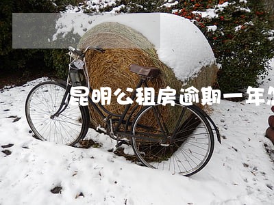 昆明公租房逾期一年怎么办 昆明公租房逾期一年怎么办