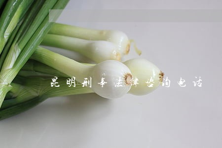 昆明刑事法律咨询电话 昆明刑事法律咨询电话