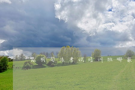 昆明司法考试培训班哪家口碑好