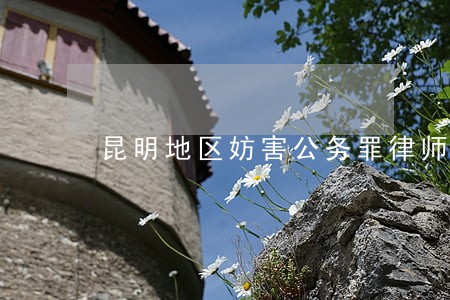 昆明地区妨害公务罪律师收费标准 昆明地区妨害公务罪律师收费标准
