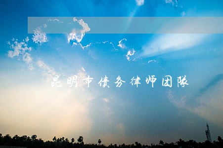 昆明市债务律师团队 昆明市债务律师团队