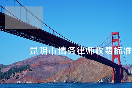 昆明市债务律师收费标准 昆明市债务律师收费标准