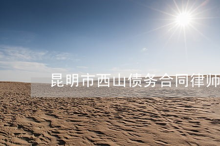 昆明市西山债务合同律师团队 昆明市西山债务合同律师团队