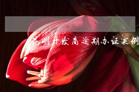 昆明开发商逾期办证案例 昆明开发商逾期办证案例