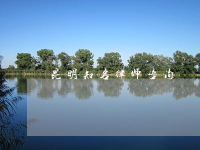 昆明知名律师咨询