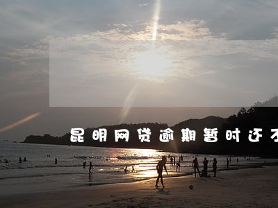 昆明网贷逾期暂时还不上怎么办 昆明网贷逾期暂时还不上怎么办