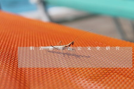 明清徽州诉讼文化研究 明清徽州诉讼文化研究