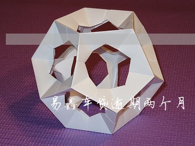 易鑫车贷逾期两个月 易鑫车贷逾期两个月