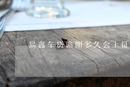 易鑫车贷逾期多久会上征信 易鑫车贷逾期多久会上征信
