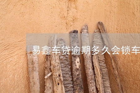 易鑫车贷逾期多久会锁车