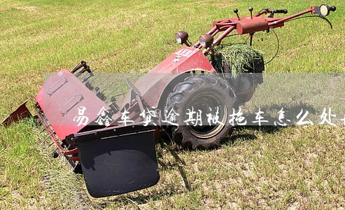 易鑫车贷逾期被拖车怎么处理 易鑫车贷逾期被拖车怎么处理