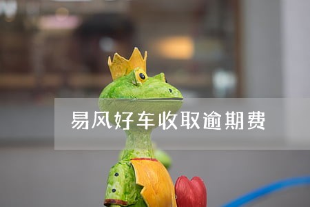 易风好车收取逾期费