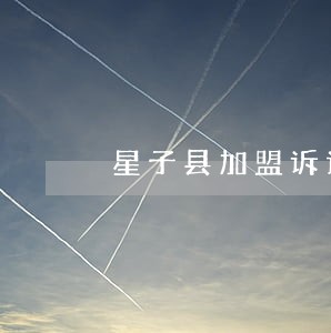 星子县加盟诉讼律师机构