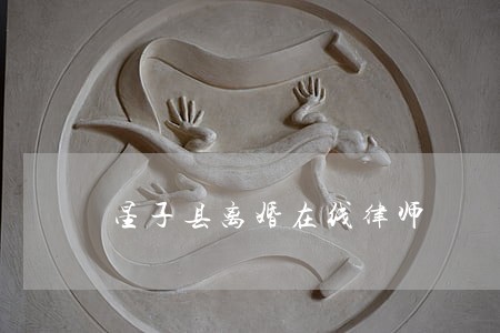 星子县离婚在线律师