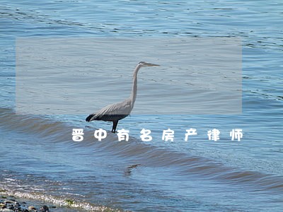 晋中有名房产律师 晋中有名房产律师